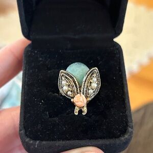 Vintage ring w/real gemstone